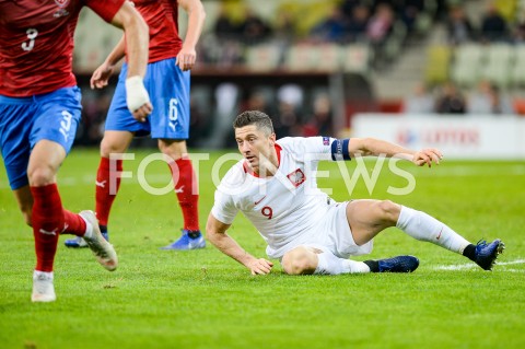  15.11.2018 GDANSK<br />
PILKA NOZNA - REPREZENTACJA<br />
MECZ TOWARZYSKI (International Friendly Match)<br />
POLSKA (Poland) - CZECHY (Czech Republic)<br />
N/Z ROBERT LEWANDOWSKI<br />
 