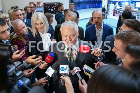 Briefing prezesa NBP Adama Glapińskiego w Jasionce