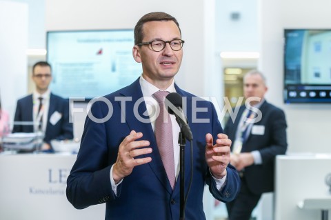  16.11.2018 JASIONKA G2A ARENA <br />KONGRES 590 <br />BRIEFING PRASOWY PREMIERA <br />N/Z PREMIER MATEUSZ MORAWIECKI <br /> 