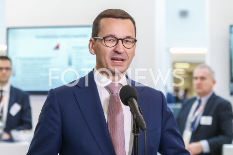  16.11.2018 JASIONKA G2A ARENA <br />KONGRES 590 <br />BRIEFING PRASOWY PREMIERA <br />N/Z PREMIER MATEUSZ MORAWIECKI <br /> 