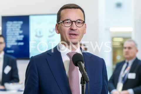  16.11.2018 JASIONKA G2A ARENA <br />KONGRES 590 <br />BRIEFING PRASOWY PREMIERA <br />N/Z PREMIER MATEUSZ MORAWIECKI <br /> 