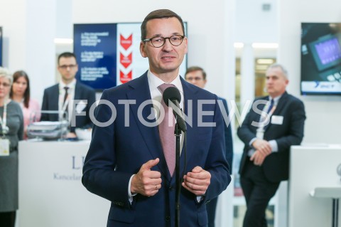  16.11.2018 JASIONKA G2A ARENA <br />KONGRES 590 <br />BRIEFING PRASOWY PREMIERA <br />N/Z PREMIER MATEUSZ MORAWIECKI <br /> 