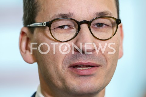  16.11.2018 JASIONKA G2A ARENA <br />KONGRES 590 <br />BRIEFING PRASOWY PREMIERA <br />N/Z PREMIER MATEUSZ MORAWIECKI <br /> 