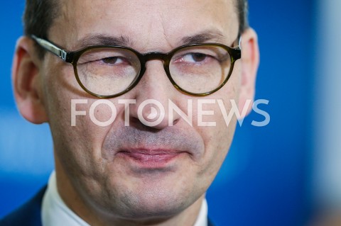  16.11.2018 JASIONKA G2A ARENA <br />KONGRES 590 <br />BRIEFING PRASOWY PREMIERA <br />N/Z PREMIER MATEUSZ MORAWIECKI <br /> 