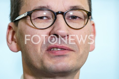  16.11.2018 JASIONKA G2A ARENA <br />KONGRES 590 <br />BRIEFING PRASOWY PREMIERA <br />N/Z PREMIER MATEUSZ MORAWIECKI <br /> 