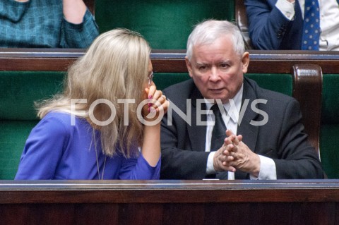  21.11.2018 WARSZAWA SEJM<br />POSIEDZENIE SEJMU<br />N/Z JAROSLAW KACZYNSKI MALGORZATA WASSERMANN<br /> 