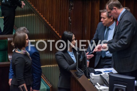  21.11.2018 WARSZAWA SEJM<br />POSIEDZENIE SEJMU<br />N/Z MAGDALENA MAREK JAGNA MARCZULAJTIS WALCZAK<br /> 