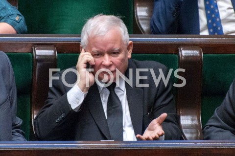  21.11.2018 WARSZAWA SEJM<br />POSIEDZENIE SEJMU<br />N/Z JAROSLAW KACZYNSKI <br /> 