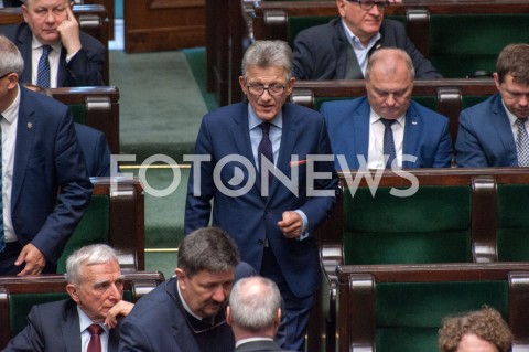  21.11.2018 WARSZAWA SEJM<br />POSIEDZENIE SEJMU<br />N/Z STANISLAW PIOTROWICZ<br /> 
