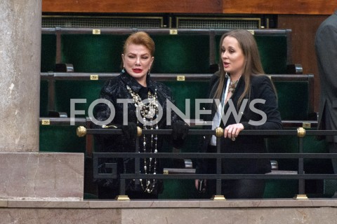  21.11.2018 WARSZAWA SEJM<br />POSIEDZENIE SEJMU<br />N/Z GEORGETTE MOSBACHER AMBASADOR USA W POLSCE<br /> 