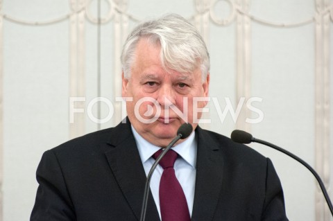  21.11.2018 WARSZAWA SEJM<br />POSIEDZENIE SEJMU<br />N/Z BOGDAN BORUSEWICZ<br /> 