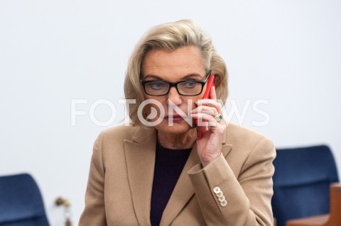  21.11.2018 WARSZAWA SEJM<br />POSIEDZENIE SEJMU<br />N/Z ANNA MARIA ANDERS<br /> 