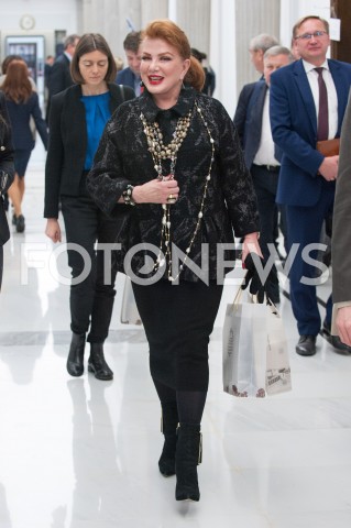  21.11.2018 WARSZAWA SEJM<br />POSIEDZENIE SEJMU<br />N/Z GEORGETTE MOSBACHER AMBASADOR USA W POLSCE<br /> 