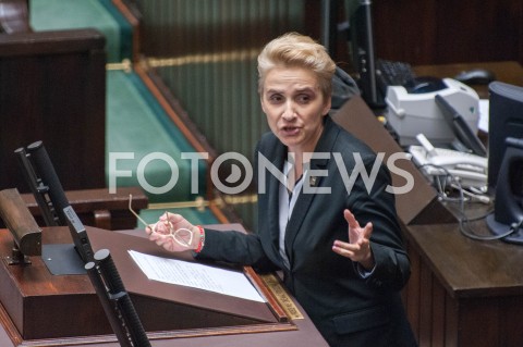  21.11.2018 WARSZAWA SEJM<br />POSIEDZENIE SEJMU<br />N/Z JOANNA SCHEURING WIELGUS<br /> 