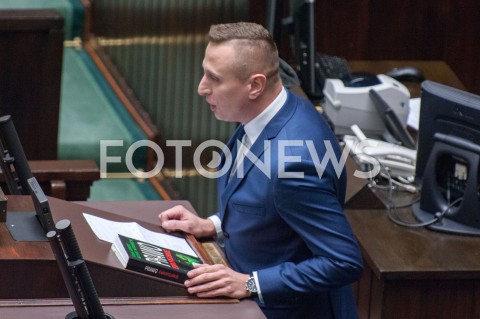  21.11.2018 WARSZAWA SEJM<br />POSIEDZENIE SEJMU<br />N/Z KRZYSZTOF BREJZA<br /> 