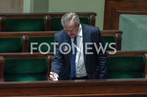  23.11.2018 WARSZAWA SEJM<br />POSIEDZENIE SEJMU<br />N/Z PIOTR GLINSKI<br /> 