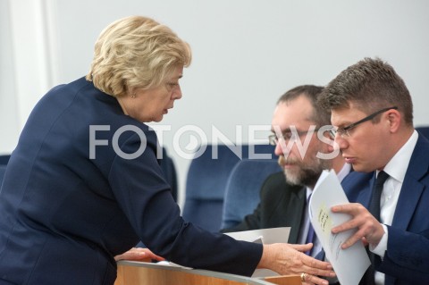  23.11.2018 WARSZAWA SEJM SENAT<br />POSIEDZENIE SEJMU<br />N/Z MALGORZATA GERSDORF MARCIN WARCHOL<br /> 