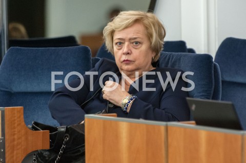  23.11.2018 WARSZAWA SEJM SENAT<br />POSIEDZENIE SEJMU<br />N/Z MALGORZATA GERSDORF<br /> 