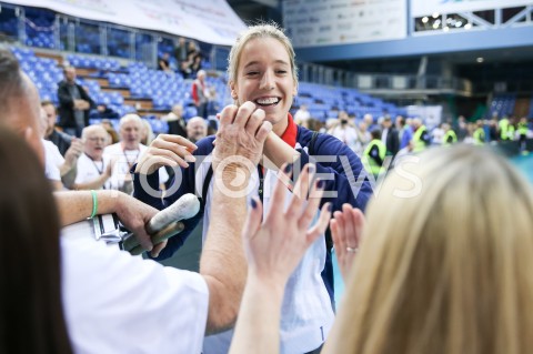  24.11.2018 RZESZOW <br />
SIATKOWKA LIGA SIATKOWKI KOBIET LSK 2018/2019 WOMEN VOLLEYBALL POLAND POLISH LEAGUE <br />
MECZ DEVELOPRES SKYRES RZESZOW - LKS COMMERCECON LODZ <br />
N/Z HELENE ROUSSEAUX KIBICE WSPARCIE<br />
 