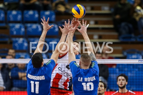  26.11.2018 RZESZOW<br />
SIATKOWKA MEZCZYZN<br />
KLUBOWE MISTRZOSTWA SWIATA 2018<br />
MENS CLUB VOLLEYBALL CHAMPIONSHIP POLAND 2018 <br />
MECZ ASSECO RESOVIA - SADA CRUZEIRO<br />
N/Z DAVID SMITH <br />
 