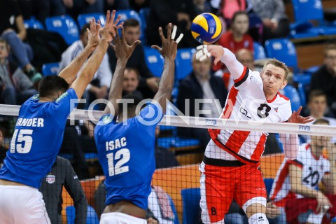  26.11.2018 RZESZOW<br />
SIATKOWKA MEZCZYZN<br />
KLUBOWE MISTRZOSTWA SWIATA 2018<br />
MENS CLUB VOLLEYBALL CHAMPIONSHIP POLAND 2018 <br />
MECZ ASSECO RESOVIA - SADA CRUZEIRO<br />
N/Z DAMIAN SCHULZ <br />
 