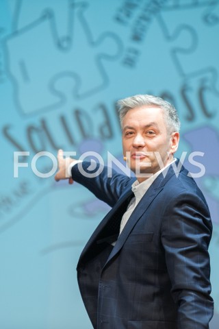  29.11.2018 WARSZAWA<br />BURZA MOZGOW Z ROBERTEM BIEDRONIEM<br />N/Z ROBERT BIEDRON<br /> 