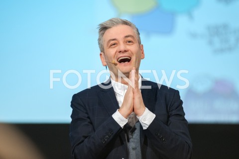  29.11.2018 WARSZAWA<br />BURZA MOZGOW Z ROBERTEM BIEDRONIEM<br />N/Z ROBERT BIEDRON<br /> 