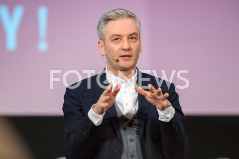  29.11.2018 WARSZAWA<br />BURZA MOZGOW Z ROBERTEM BIEDRONIEM<br />N/Z ROBERT BIEDRON<br /> 