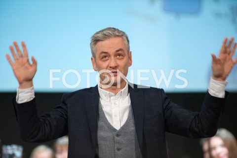  29.11.2018 WARSZAWA<br />BURZA MOZGOW Z ROBERTEM BIEDRONIEM<br />N/Z ROBERT BIEDRON<br /> 