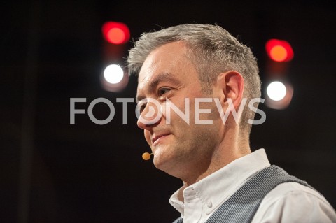  29.11.2018 WARSZAWA<br />BURZA MOZGOW Z ROBERTEM BIEDRONIEM<br />N/Z ROBERT BIEDRON<br /> 