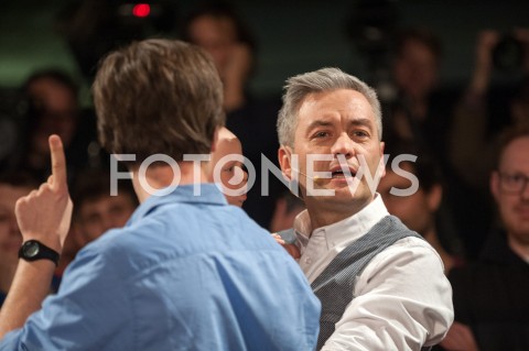  29.11.2018 WARSZAWA<br />BURZA MOZGOW Z ROBERTEM BIEDRONIEM<br />N/Z ROBERT BIEDRON<br /> 