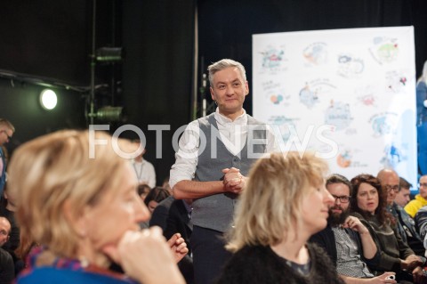  29.11.2018 WARSZAWA<br />BURZA MOZGOW Z ROBERTEM BIEDRONIEM<br />N/Z ROBERT BIEDRON<br /> 