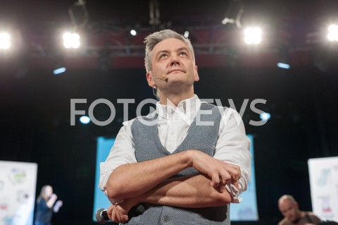  29.11.2018 WARSZAWA<br />BURZA MOZGOW Z ROBERTEM BIEDRONIEM<br />N/Z ROBERT BIEDRON<br /> 