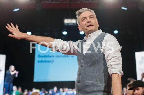  29.11.2018 WARSZAWA<br />BURZA MOZGOW Z ROBERTEM BIEDRONIEM<br />N/Z ROBERT BIEDRON<br /> 