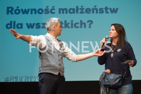  29.11.2018 WARSZAWA<br />BURZA MOZGOW Z ROBERTEM BIEDRONIEM<br />N/Z ROBERT BIEDRON<br /> 