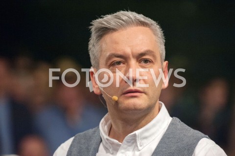  29.11.2018 WARSZAWA<br />BURZA MOZGOW Z ROBERTEM BIEDRONIEM<br />N/Z ROBERT BIEDRON<br /> 