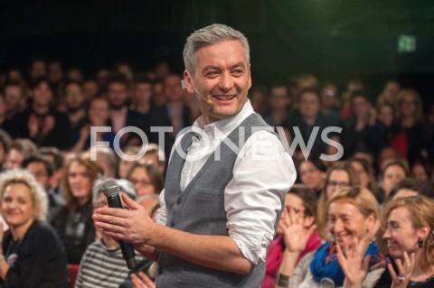  29.11.2018 WARSZAWA<br />BURZA MOZGOW Z ROBERTEM BIEDRONIEM<br />N/Z ROBERT BIEDRON<br /> 