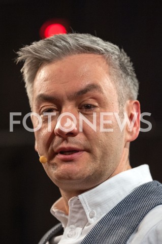  29.11.2018 WARSZAWA<br />BURZA MOZGOW Z ROBERTEM BIEDRONIEM<br />N/Z ROBERT BIEDRON<br /> 