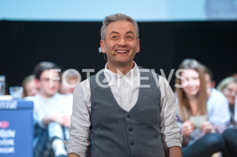  29.11.2018 WARSZAWA<br />BURZA MOZGOW Z ROBERTEM BIEDRONIEM<br />N/Z ROBERT BIEDRON<br /> 