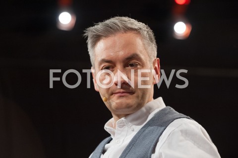  29.11.2018 WARSZAWA<br />BURZA MOZGOW Z ROBERTEM BIEDRONIEM<br />N/Z ROBERT BIEDRON<br /> 