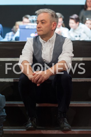  29.11.2018 WARSZAWA<br />BURZA MOZGOW Z ROBERTEM BIEDRONIEM<br />N/Z ROBERT BIEDRON<br /> 