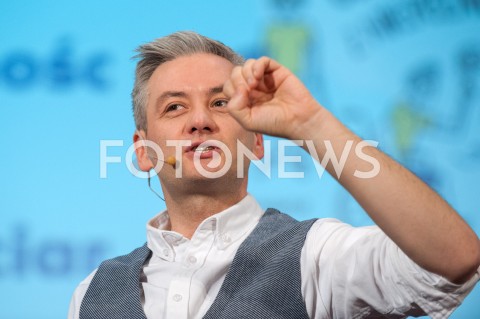  29.11.2018 WARSZAWA<br />BURZA MOZGOW Z ROBERTEM BIEDRONIEM<br />N/Z ROBERT BIEDRON<br /> 