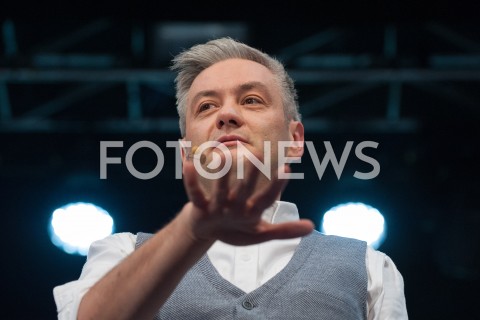  29.11.2018 WARSZAWA<br />BURZA MOZGOW Z ROBERTEM BIEDRONIEM<br />N/Z ROBERT BIEDRON<br /> 