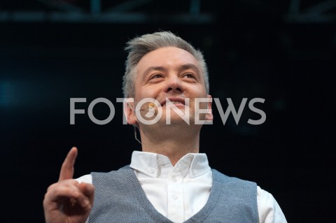  29.11.2018 WARSZAWA<br />BURZA MOZGOW Z ROBERTEM BIEDRONIEM<br />N/Z ROBERT BIEDRON<br /> 