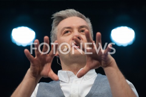  29.11.2018 WARSZAWA<br />BURZA MOZGOW Z ROBERTEM BIEDRONIEM<br />N/Z ROBERT BIEDRON<br /> 