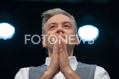  29.11.2018 WARSZAWA<br />BURZA MOZGOW Z ROBERTEM BIEDRONIEM<br />N/Z ROBERT BIEDRON<br /> 