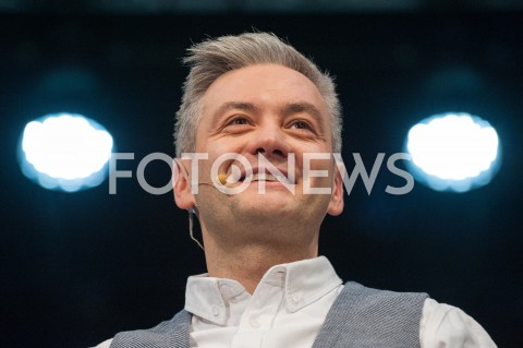  29.11.2018 WARSZAWA<br />BURZA MOZGOW Z ROBERTEM BIEDRONIEM<br />N/Z ROBERT BIEDRON<br /> 