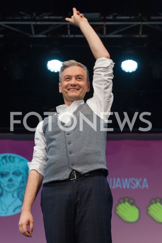  29.11.2018 WARSZAWA<br />BURZA MOZGOW Z ROBERTEM BIEDRONIEM<br />N/Z ROBERT BIEDRON<br /> 