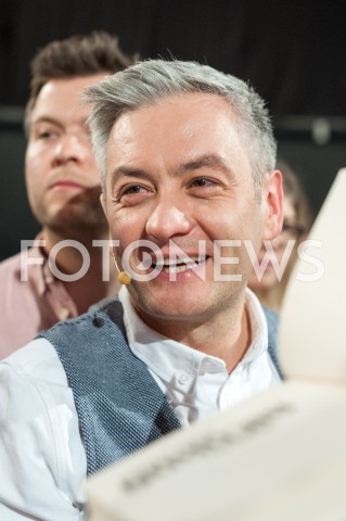  29.11.2018 WARSZAWA<br />BURZA MOZGOW Z ROBERTEM BIEDRONIEM<br />N/Z ROBERT BIEDRON<br /> 