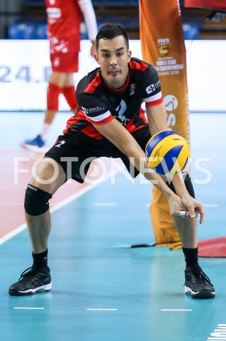  29.11.2018 RZESZOW<br />
SIATKOWKA MEZCZYZN<br />
KLUBOWE MISTRZOSTWA SWIATA 2018<br />
MENS CLUB VOLLEYBALL CHAMPIONSHIP POLAND 2018 <br />
MECZ ASSECO RESOVIA - TRENTINO VOLLEY <br />
N/Z KAWIKA SHOJI SYLWETKA <br />
 